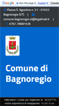 Mobile Screenshot of comune.bagnoregio.vt.it